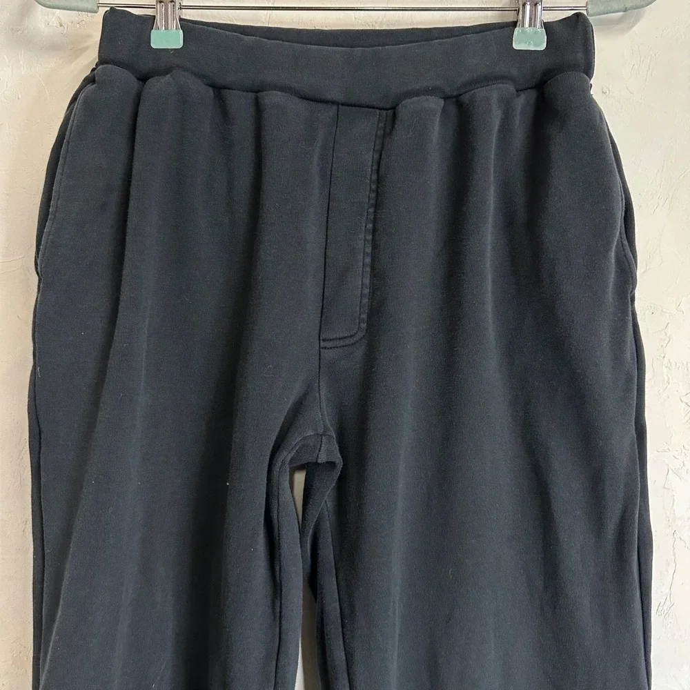 Burberry Sport Black Straight Leg Mens Sweatpants Size Small